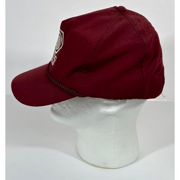 Vintage Matco Tools Burgundy Snapback Hat With Embroidered Logo & Rope Detail - Picture 5 of 11
